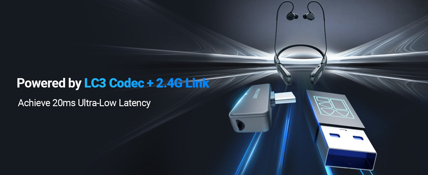 Rampage 2 LC3 codec and 2.4G USB dongle