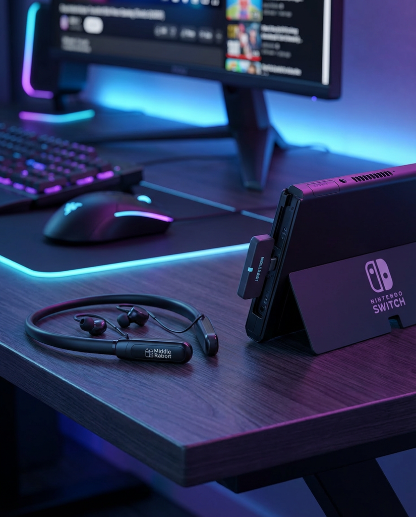 Middle Rabbit SW5: The Best Wireless Gaming Earbuds for Switch & Multi ...