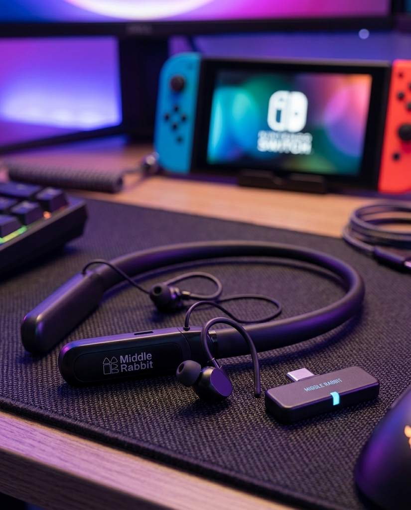 Middle Rabbit SW5 Review: The Best Wireless Gaming Earbuds for Switch ...
