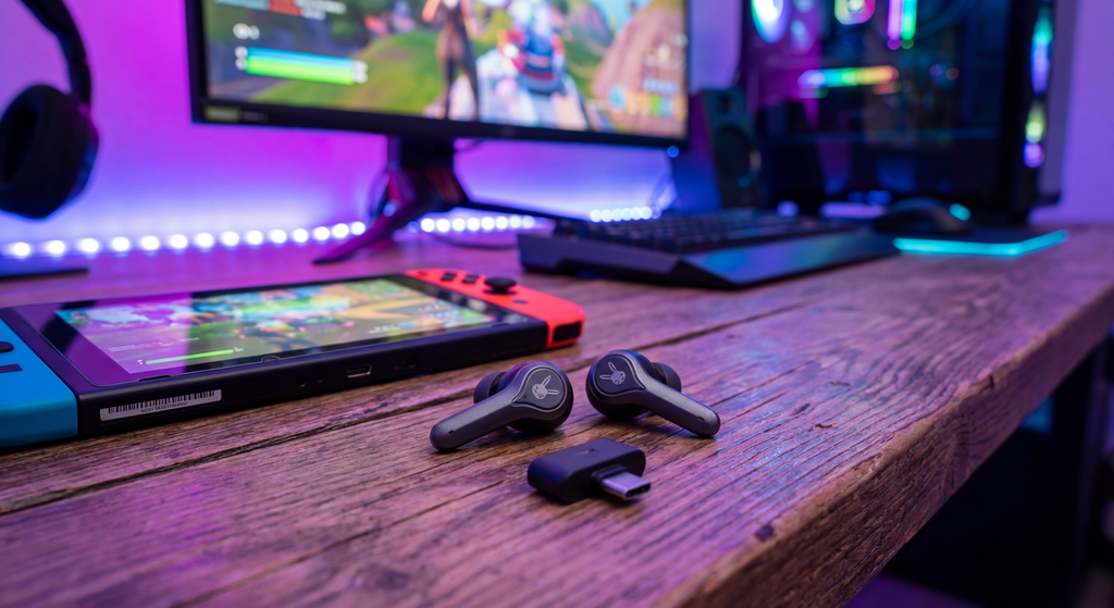Middle Rabbit Sw4 Pro Middle Rabbit SW4 Pro: The Best Wireless Gaming Earbuds for Switch ...