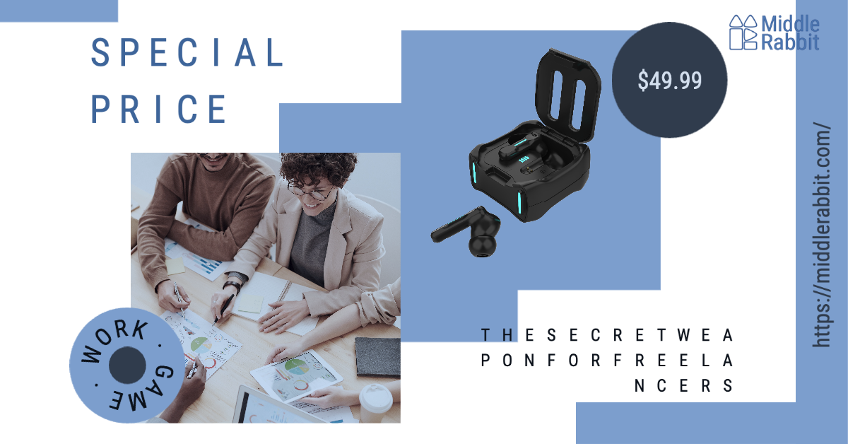 Middle Rabbit SW4 Earbuds: The Secret Weapon for Freelancers in ...