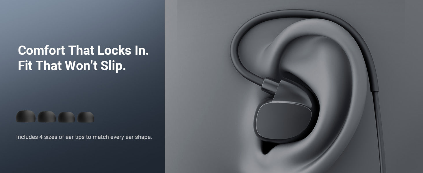 Rampage 2 ear tips in four sizes