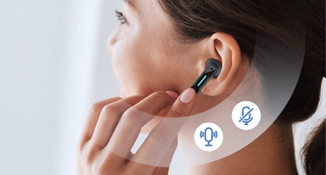 Using the SW5 earbud touch control